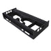 DURAFORCE High Quality Skid Steer Pallet Fork Frame With Spear Sleeves & Receiver Hitch