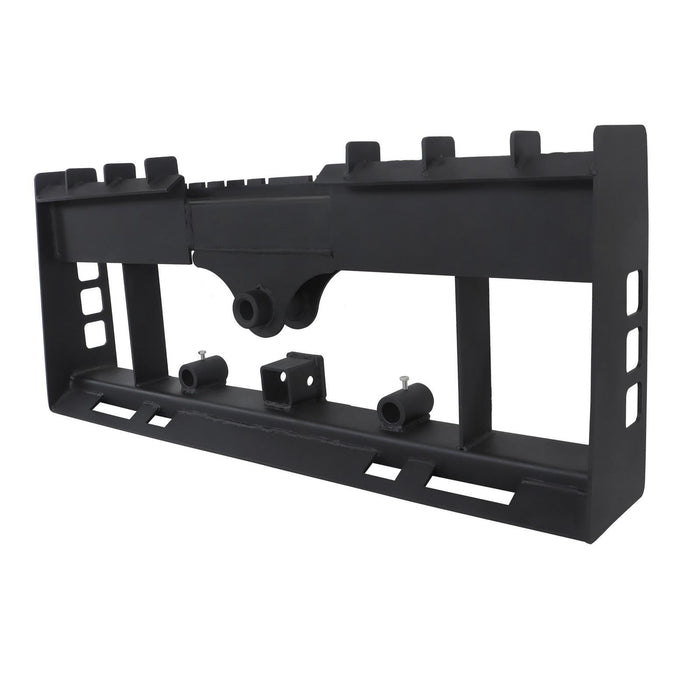 DURAFORCE High Quality Skid Steer Pallet Fork Frame With Spear Sleeves & Receiver Hitch