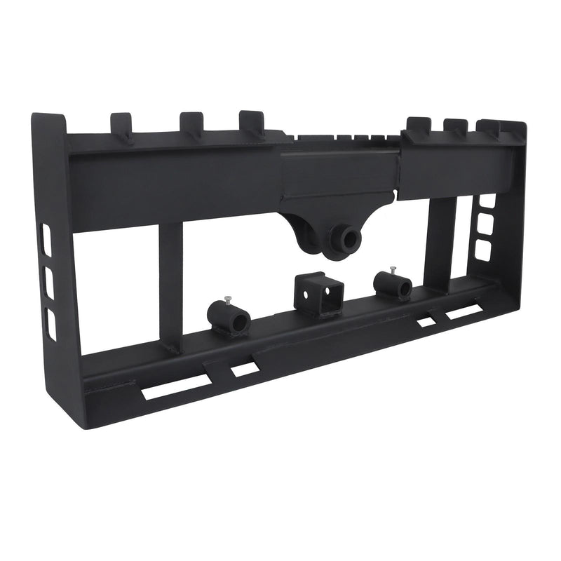 DURAFORCE High Quality Skid Steer Pallet Fork Frame With Spear Sleeves & Receiver Hitch