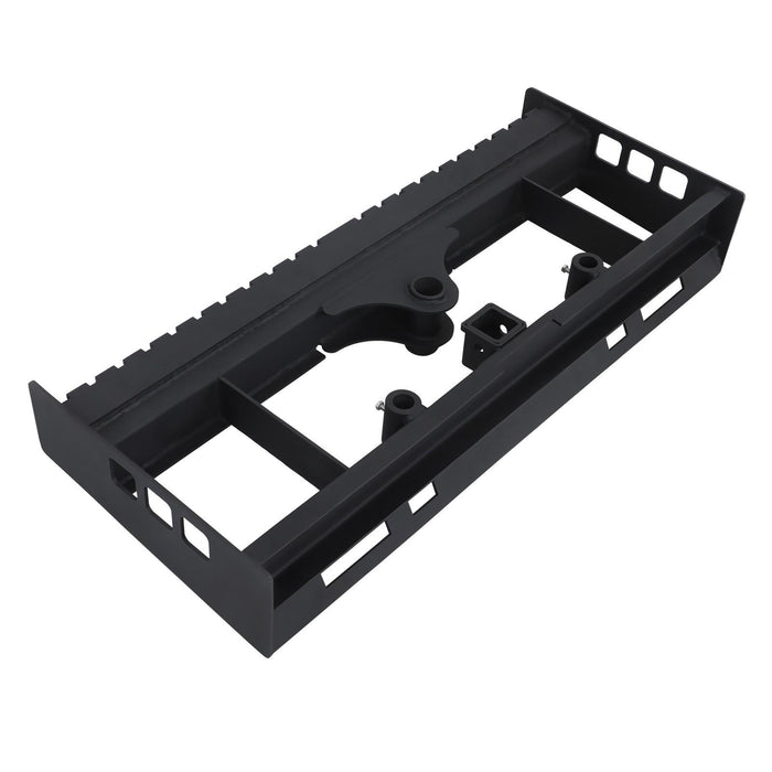 DURAFORCE High Quality Skid Steer Pallet Fork Frame With Spear Sleeves & Receiver Hitch
