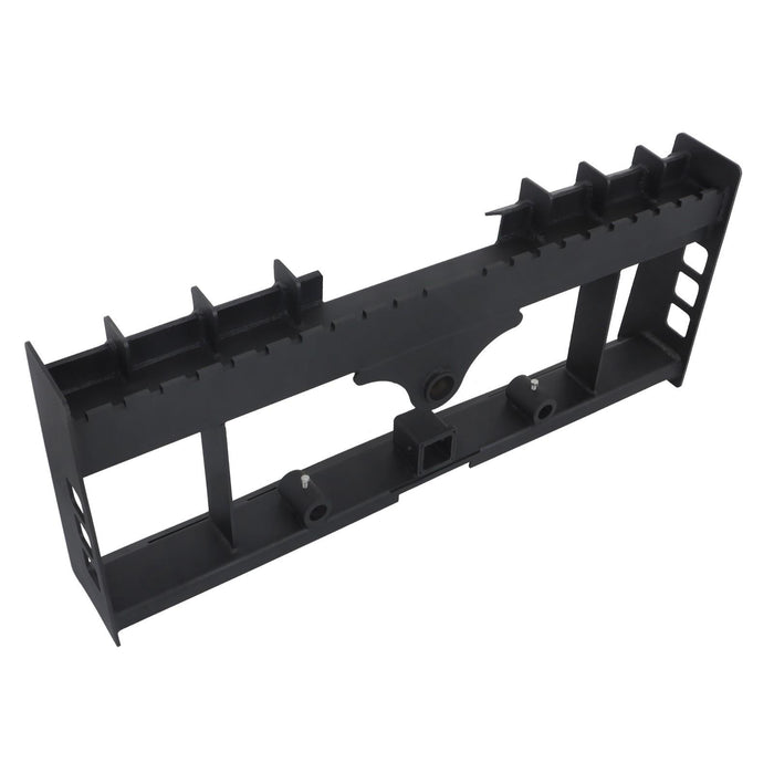 DURAFORCE High Quality Skid Steer Pallet Fork Frame With Spear Sleeves & Receiver Hitch