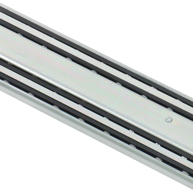 DURAFORCE 1 Pair Locking Drawer Slides 48 Inch Lock & Full Extension 500 lbs Load Capacity
