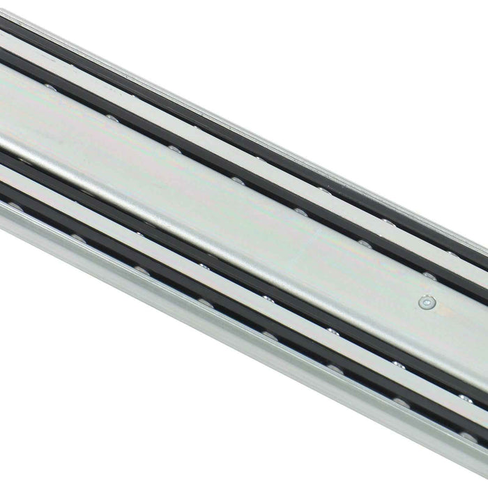 DURAFORCE 1 Pair Locking Drawer Slides 48 Inch Lock & Full Extension 500 lbs Load Capacity