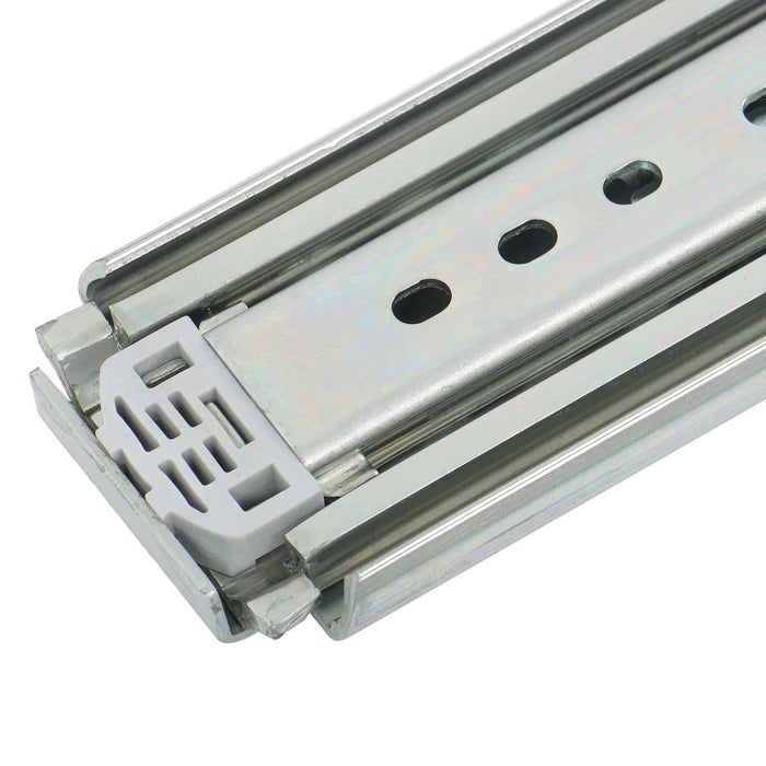 DURAFORCE 1 Pair Locking Drawer Slides 48 Inch Lock & Full Extension 500 lbs Load Capacity