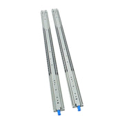 DURAFORCE 1 Pair Locking Drawer Slides 48 Inch Lock & Full Extension 500 lbs Load Capacity