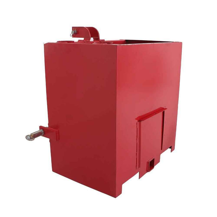 DURAFORCE 3 Point Heavy Duty Steel Hitch Ballast Box Tractor W/ Quick Hitch Receiver 2''