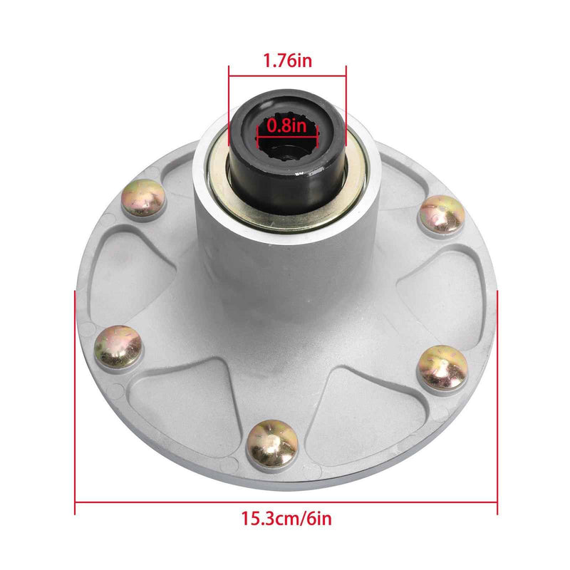 DURAFORCE For Exmark Lazer Z X-Series 109-2102 109-6917 109-0764 3 × Deck Spindle Assembly