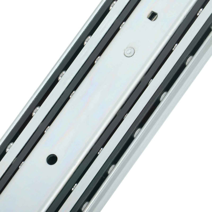 DURAFORCE 1 Pair Locking Drawer Slides 60 Inch Lock & Full Extension 500 lbs Load Capacity