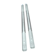 DURAFORCE 1 Pair Locking Drawer Slides 60 Inch Lock & Full Extension 500 lbs Load Capacity