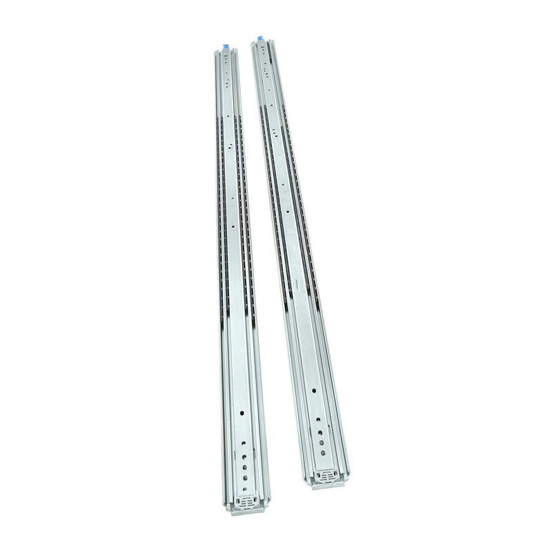 DURAFORCE 1 Pair Locking Drawer Slides 60 Inch Lock & Full Extension 500 lbs Load Capacity