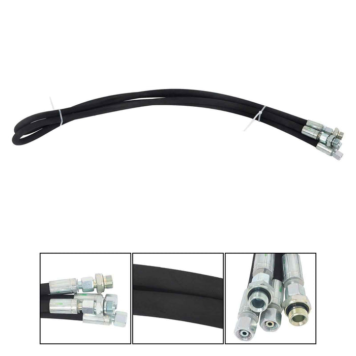 DURAFORCE Robust Auger Motor with Hoses for 150mm 200mm 300mm Mini Digger Drill Bits