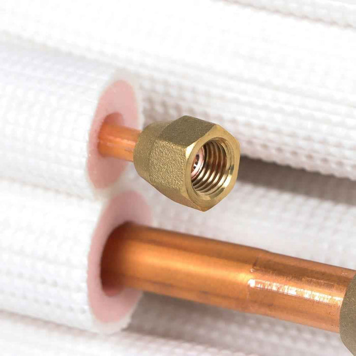 DURAFORCE Install Kit Fits For Mini Split Heat Pump Systems 1/4in-1/2in Dia. 50FT
