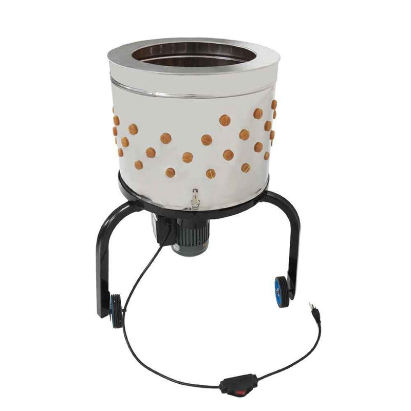 DURAFORCE Chicken Plucker Stainless Steel Plucking Machine Poultry De-Feather Remove 120V
