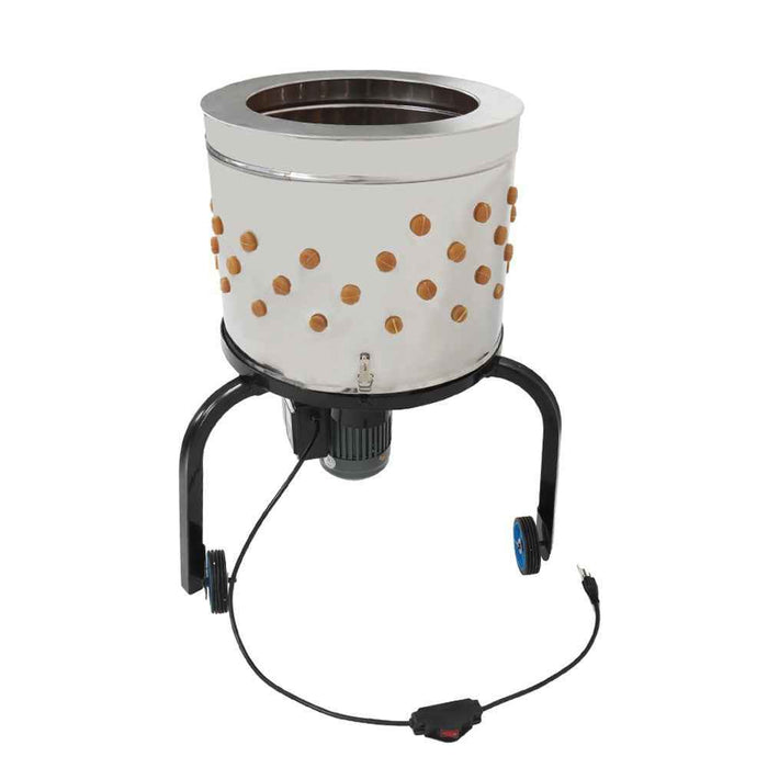 DURAFORCE Chicken Plucker Stainless Steel Plucking Machine Poultry De-Feather Remove 120V