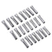 DURAFORCE 23Pcs 1/16" to 3/4" R8 Collet Set for Bridgeport with 48 slot R8 Collet Rack