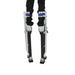 DURAFORCE Black Drywall Stilts 1120 For Sheetrock Painting or Cleaning 24"-40"