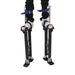 DURAFORCE Black Drywall Stilts 1120 For Sheetrock Painting or Cleaning 24"-40"