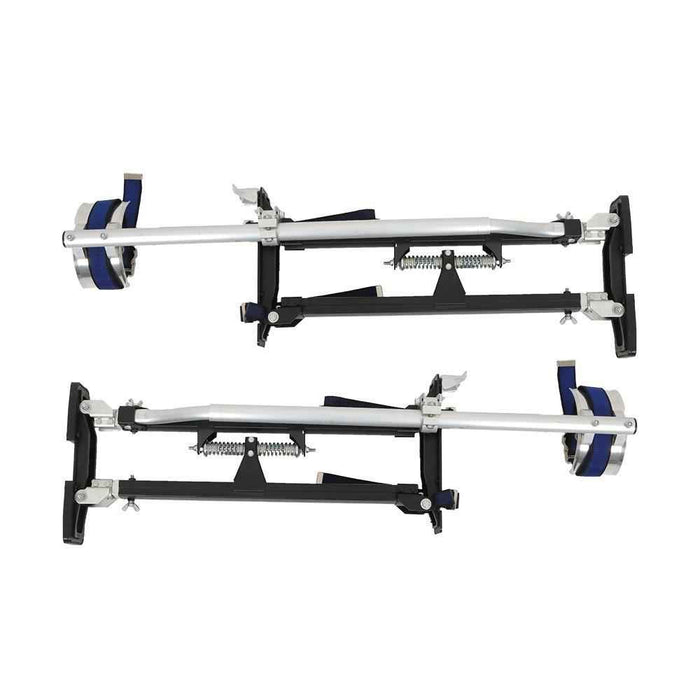 DURAFORCE Black Drywall Stilts 1120 For Sheetrock Painting or Cleaning 24"-40"