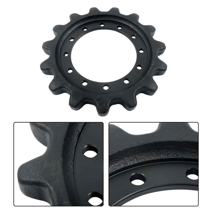 DURAFORCE Undercarriage Sprocket for Caterpillar 239D/249D/259D Series 304-1870 15T
