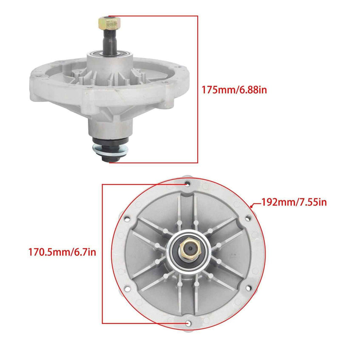 DURAFORCE For Exmark 109-6394 116-3497 116-5138 116-5712 109-8744 48" 52" 3 Pack Spindle