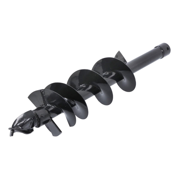 DURAFORCE 200mm Diameter Auger Drill Rod Post Hole Attachment for 1-1.5ton excavator Black