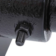 DURAFORCE 200mm Diameter Auger Drill Rod Post Hole Attachment for 1-1.5ton excavator Black