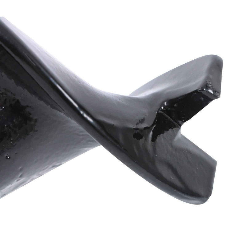 DURAFORCE 200mm Diameter Auger Drill Rod Post Hole Attachment for 1-1.5ton excavator Black