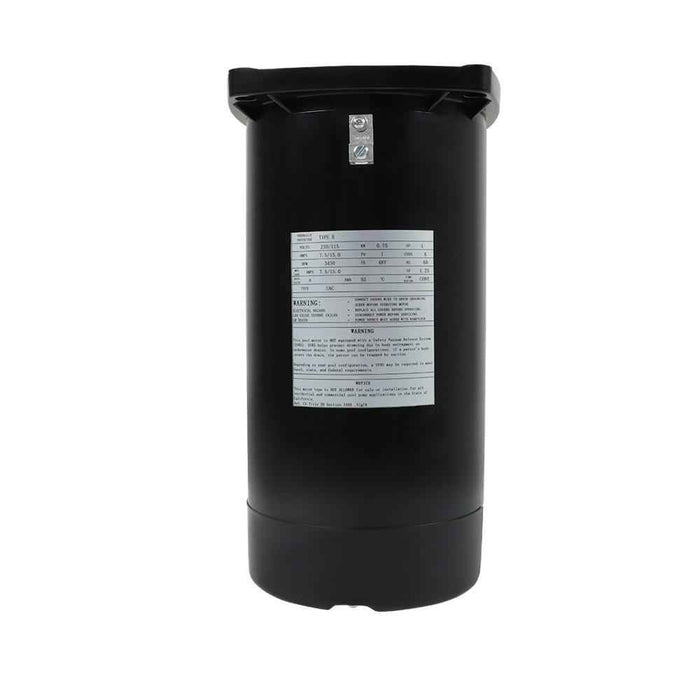 DURAFORCE Pool Pump Motor USQ1102 1HP 230/115V Square Flange Pool Pump Motor Up-Rated 48Y