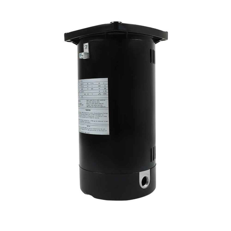 DURAFORCE Pool Pump Motor USQ1102 1HP 230/115V Square Flange Pool Pump Motor Up-Rated 48Y