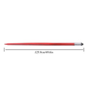 DURAFORCE 49" Hay Bale Spear For Skid Steer Tractor Loaders 4500 lbs Capacity Spike Fork