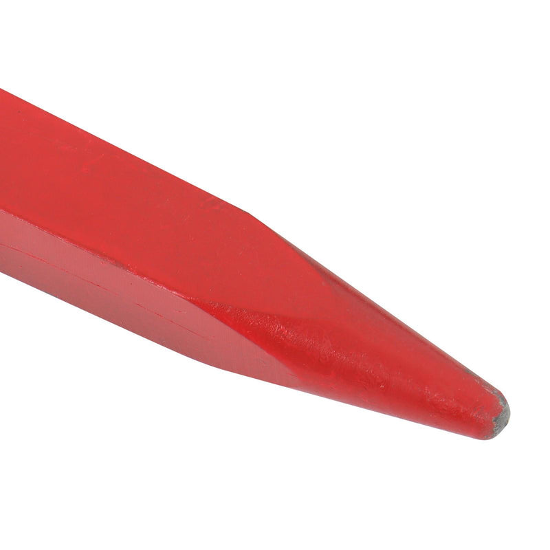 DURAFORCE Red Hay Bale Spear 49" Bale Spear 4500lbs Capacity Spike Fork For Tractor 2-Pack