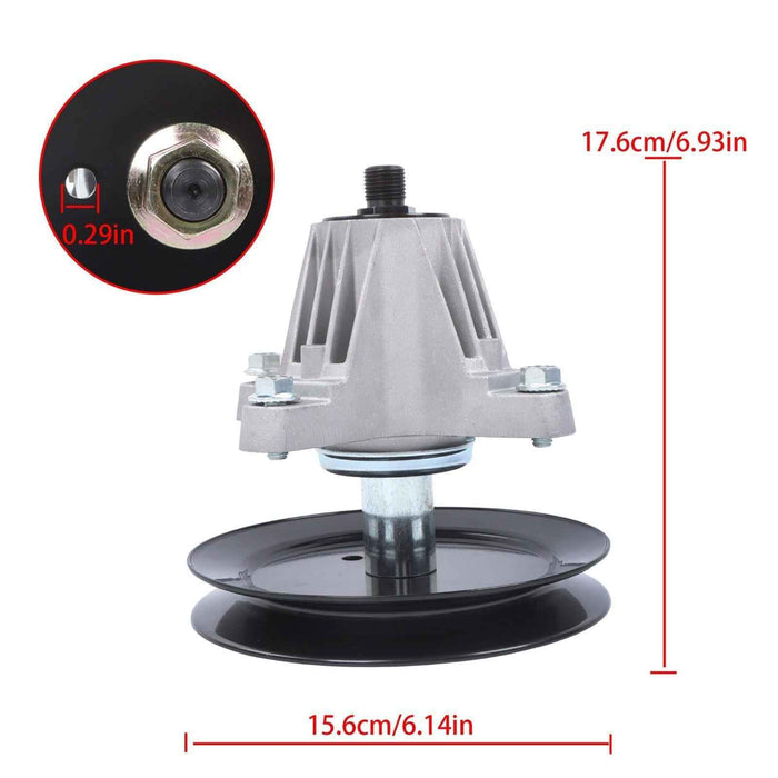 DURAFORCE 618P09260 2× Spindle Assembly For Cub Cadet ZT1 ZTS1 42 42-Inch Deck 618-09260