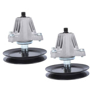 DURAFORCE 618P09260 2× Spindle Assembly For Cub Cadet ZT1 ZTS1 42 42-Inch Deck 618-09260
