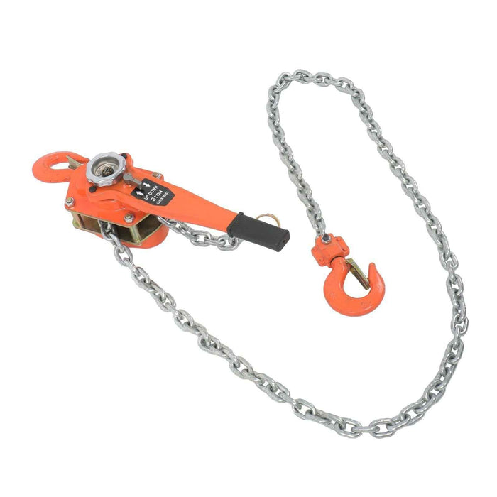 DURAFORCE 6600lbs/3t Capacity Lever Block Chain Hoist G80 Ratchet Hoist 10ft Lifter