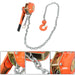 DURAFORCE 6600lbs/3t Capacity Lever Block Chain Hoist G80 Ratchet Hoist 10ft Lifter