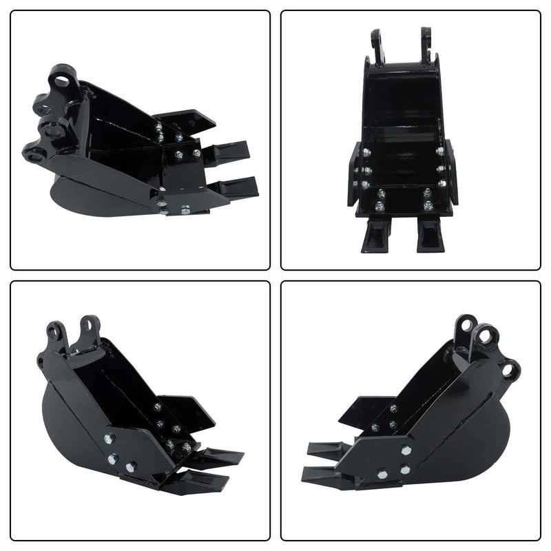 DURAFORCE Narrow Bucket Accessory 200mm For Mini-excavators Direct Replacement