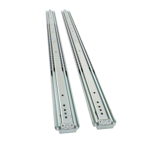 DURAFORCE 1 Pair Locking Drawer Slides 56 Inch Lock & Full Extension 500 lbs Load Capacity