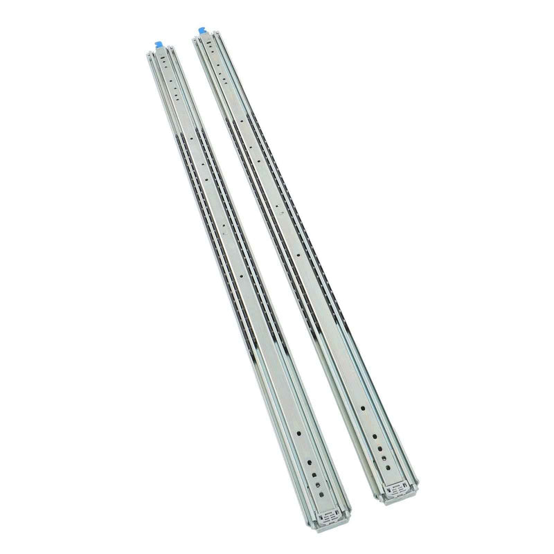 DURAFORCE 1 Pair Locking Drawer Slides 56 Inch Lock & Full Extension 500 lbs Load Capacity
