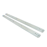 DURAFORCE 1 Pair Locking Drawer Slides 56 Inch Lock & Full Extension 500 lbs Load Capacity