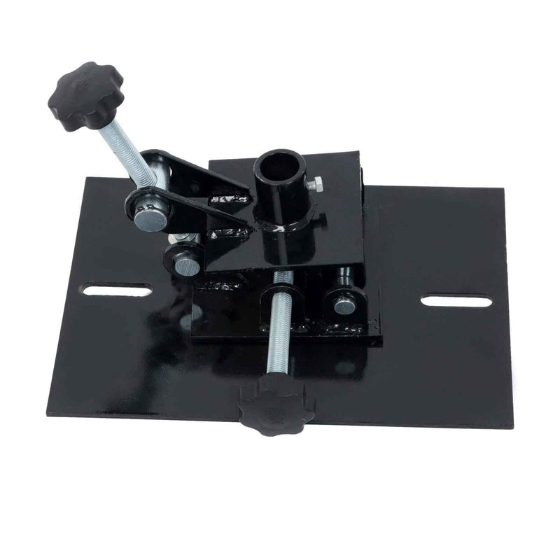 DURAFORCE 360°Swivel Wheel Lift Hoist 1322-1660 LBS 2 Stage Hydraulic Transmission Jack