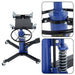 DURAFORCE 360°Swivel Wheel Lift Hoist 1322-1660 LBS 2 Stage Hydraulic Transmission Jack