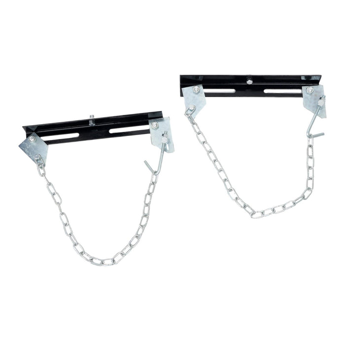 DURAFORCE 360°Swivel Wheel Lift Hoist 1322-1660 LBS 2 Stage Hydraulic Transmission Jack