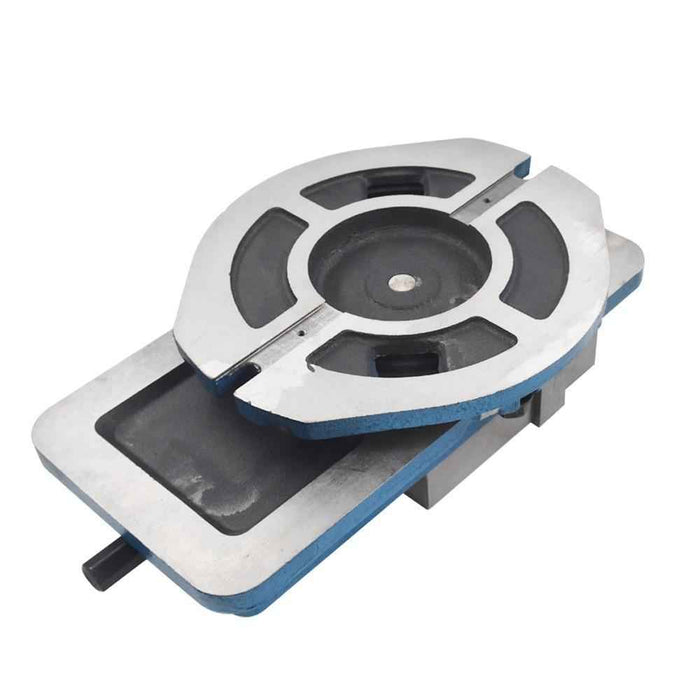 DURAFORCE 6Inch Milling Machine Lockdown Vise Base Bench Vise With 360° Swiveling Base