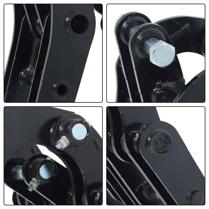 DURAFORCE Mini Excavator Attachment Grapple Grabber for Grabbing Scrapping Piling