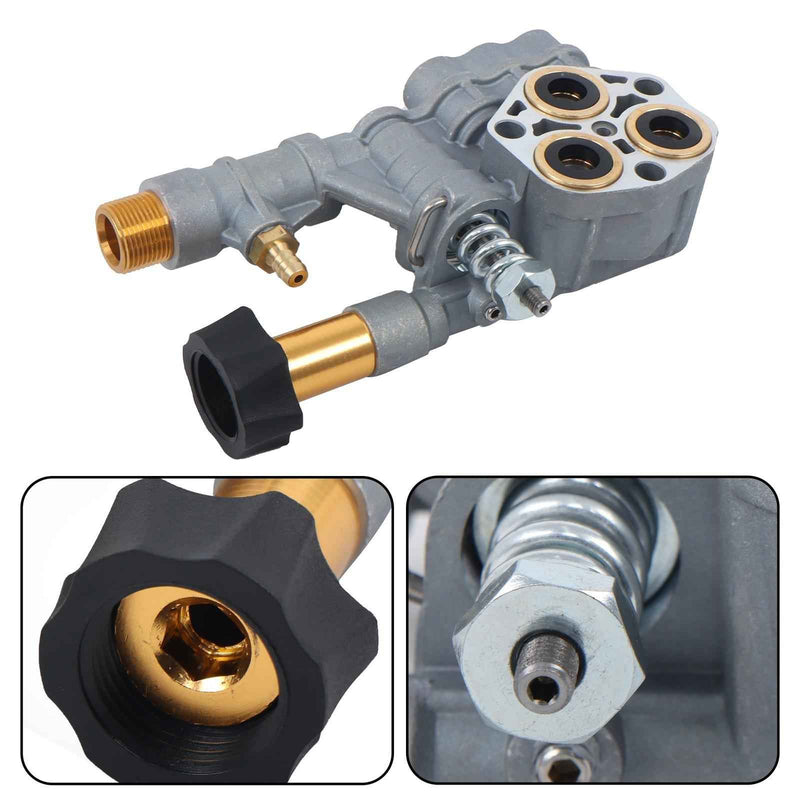 DURAFORCE Cleaning Manifold 7108366 for Pressure Washer Pump 510020 & 520006