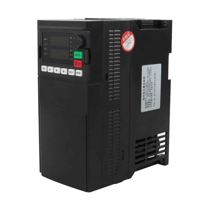 DURAFORCE High Quality 220V Variable Frequency Drive Inverter VFD 1 To 3 Phase 7.5KW 10HP