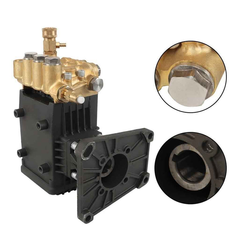 DURAFORCE 4GPM 4400PSI Pressure Washer Pump Power Washer Pump 1" Shaft Horizontal