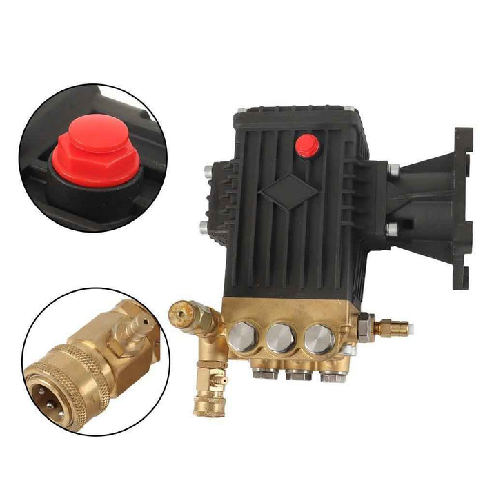 DURAFORCE 4GPM 4400PSI Pressure Washer Pump Power Washer Pump 1" Shaft Horizontal