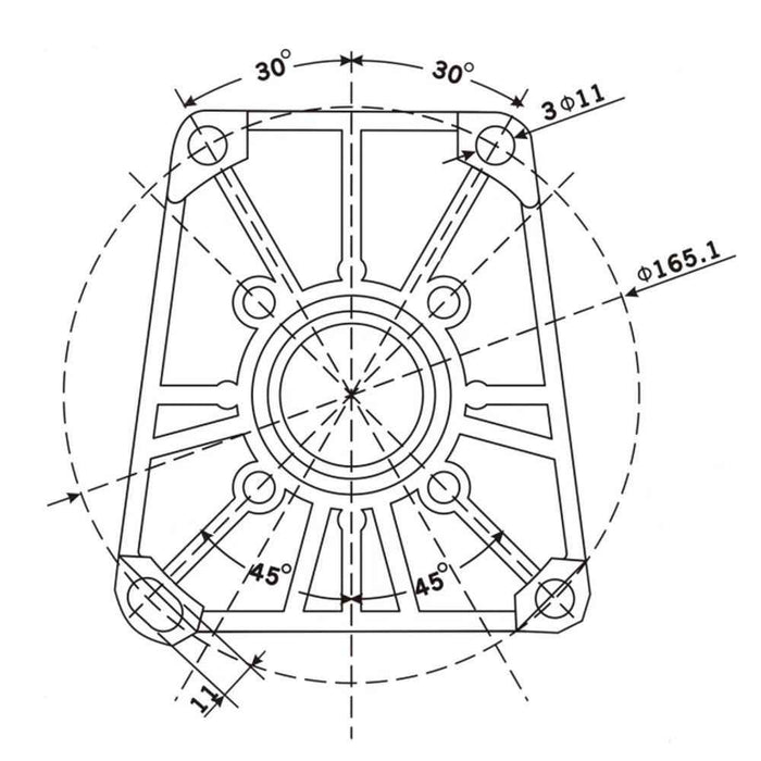 DURAFORCE 4GPM 4400PSI Pressure Washer Pump Power Washer Pump 1" Shaft Horizontal