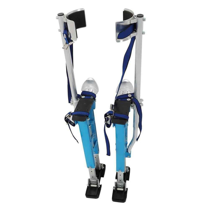 DURAFORCE 18''-30'' Drywall Stilts Lightweight Premium Grade Blue Aluminum Alloy